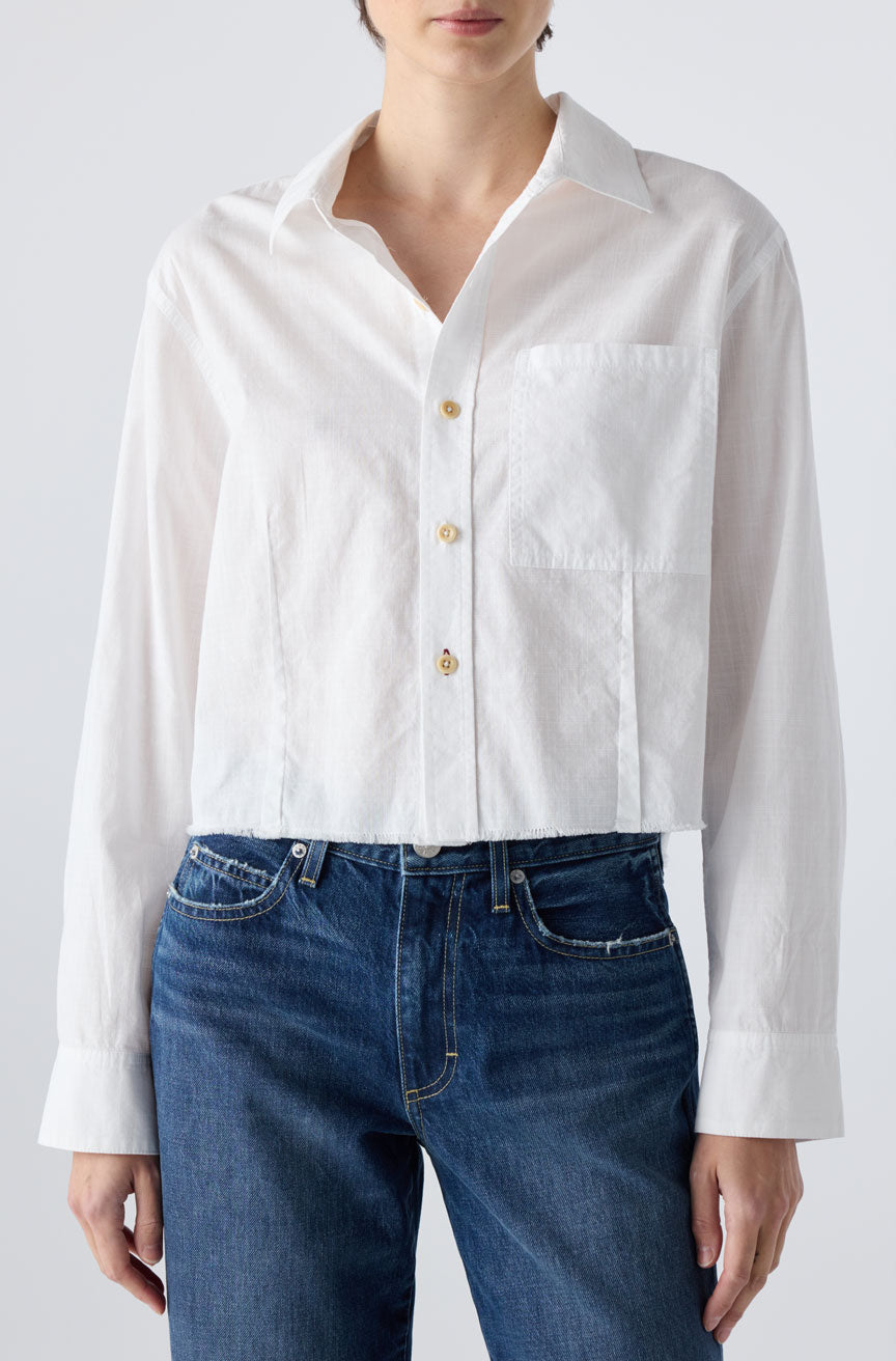 AMO Denim | Selma Shirt in White