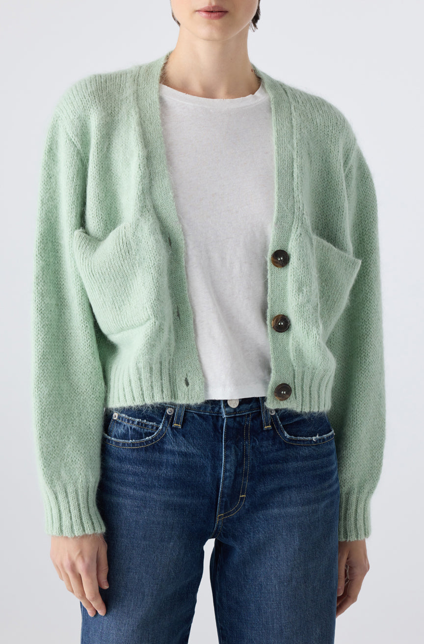 AMO Denim | Tara Sweater in Aloe
