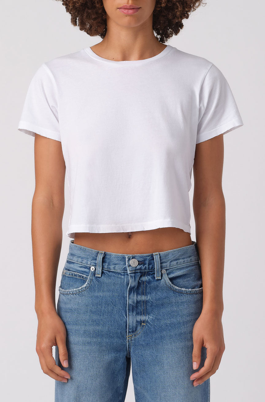 AMO Babe Tee in White
