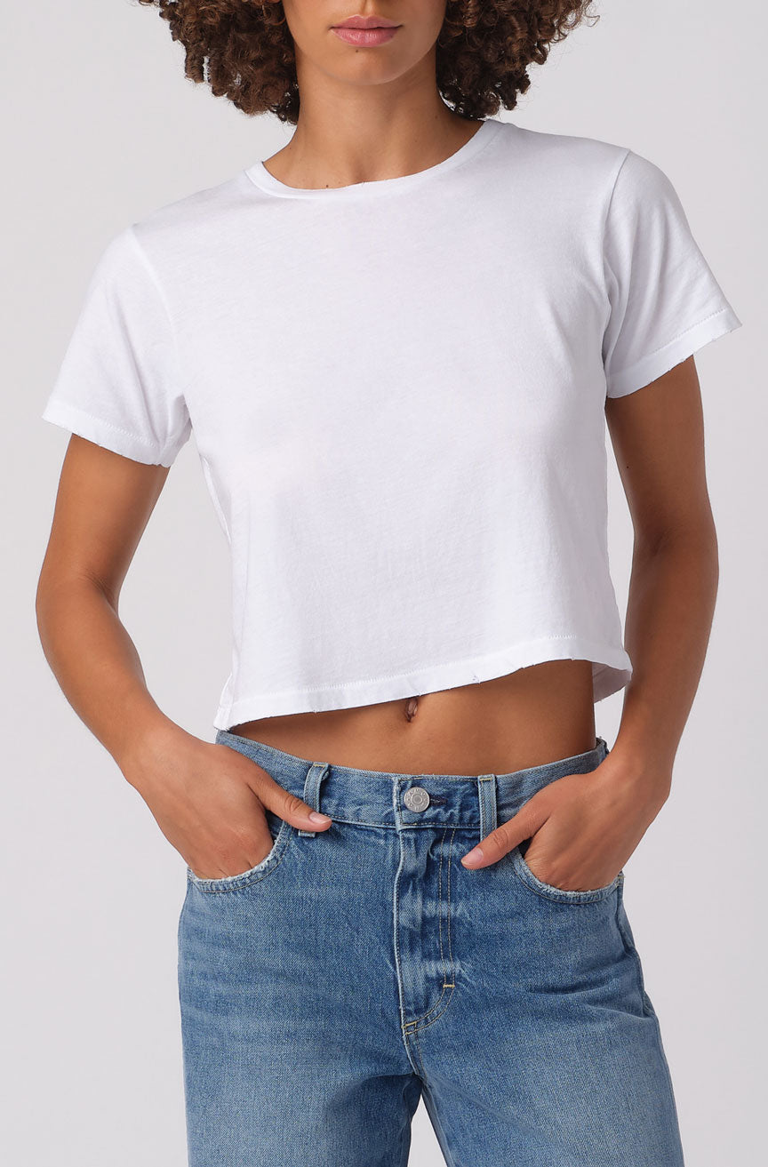 AMO Babe Tee in White