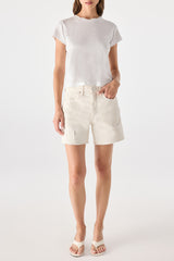 AMO Denim | Billie Short in Bone