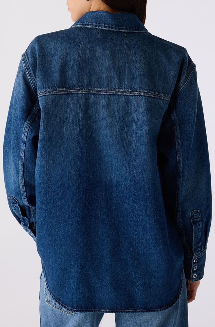 AMO Denim | Blair Shirt in Backdrop
