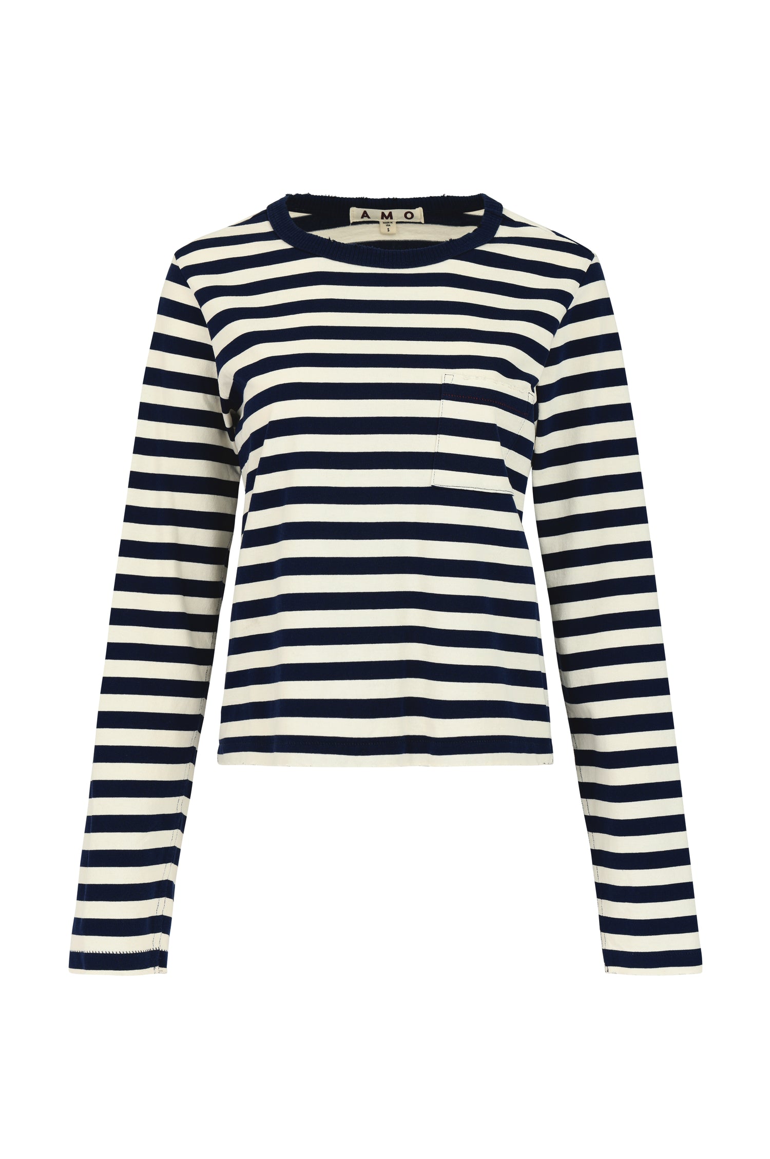 AMO Denim | Brigitte Long Sleeve in Twilight/Bone