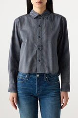 AMO Denim | Lena Shirt in Twilight
