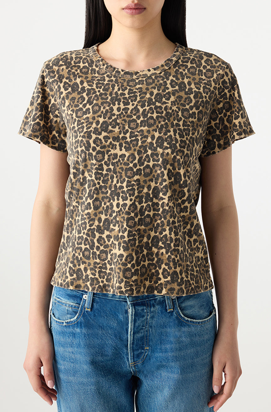AMO Denim | Love Tee in Leopard