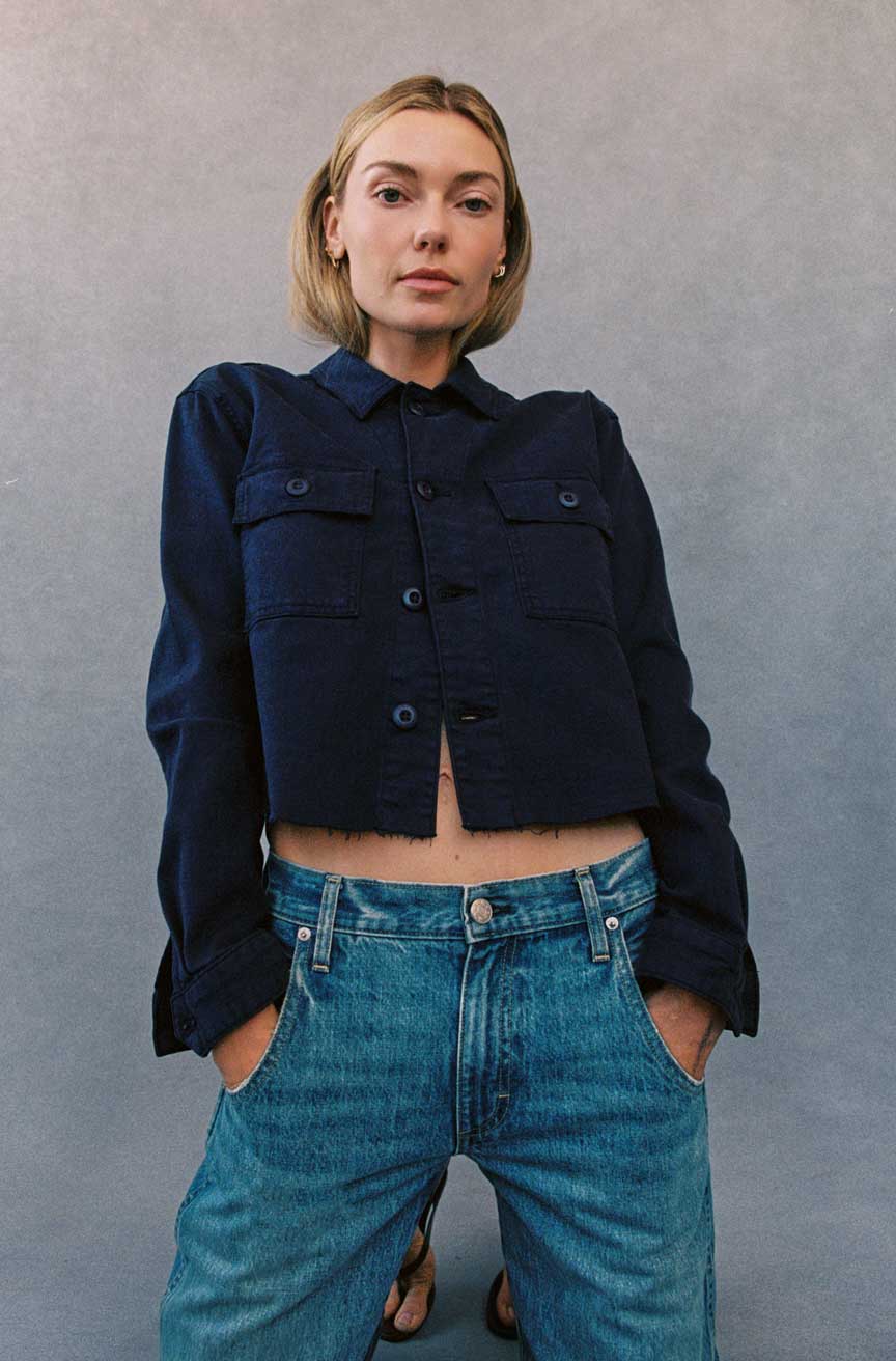 AMO Denim | Carly Jacket in Twilight