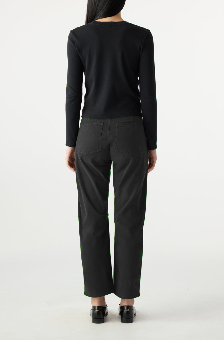 AMO Denim | Cate in Washed Black