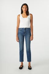 AMO Denim Chloe Crop in Crush