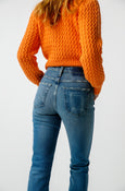 AMO Denim Chloe Crop in Dearest