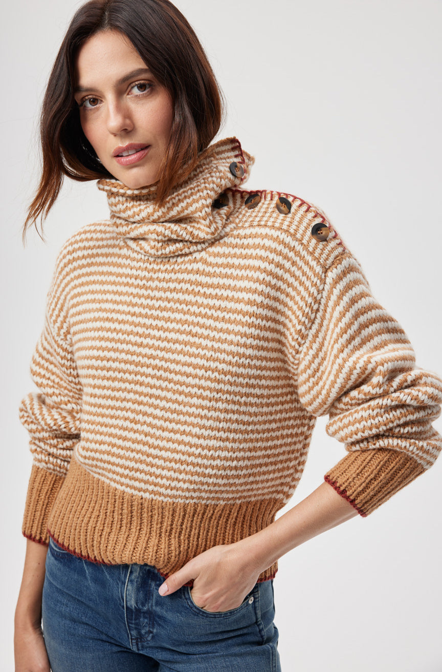 Stefania Sweater  Brown Sugar