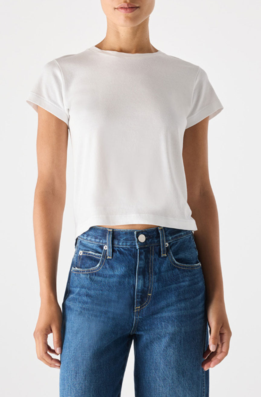 AMO Denim | Jade Tee in White