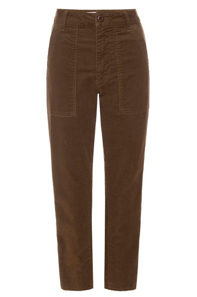 AMO Denim | Easy Army Trouser Cord in Walnut