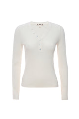 AMO Denim | Dearest Henley in Bone