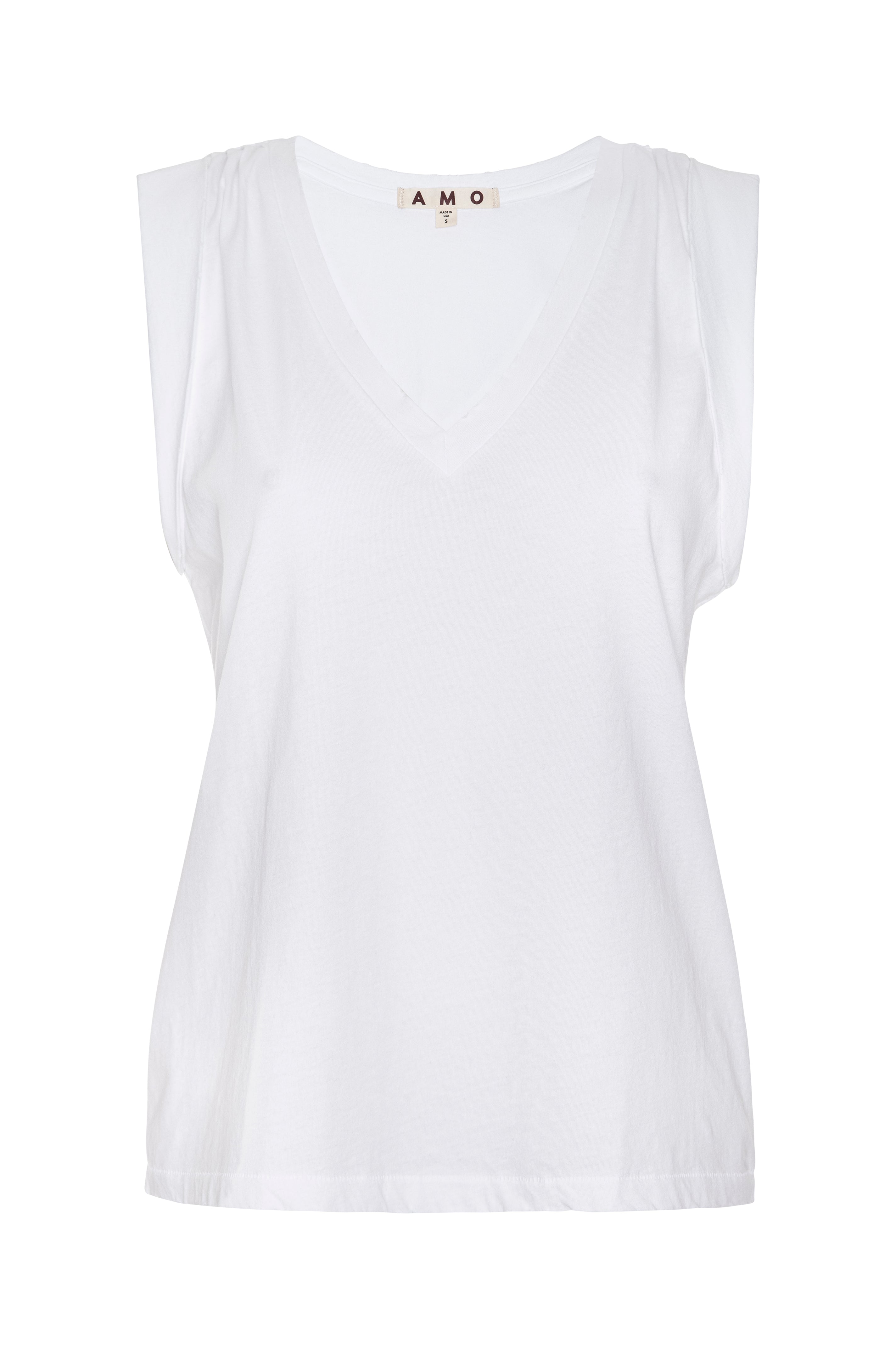AMO Denim | Dona Tee in White – A M O