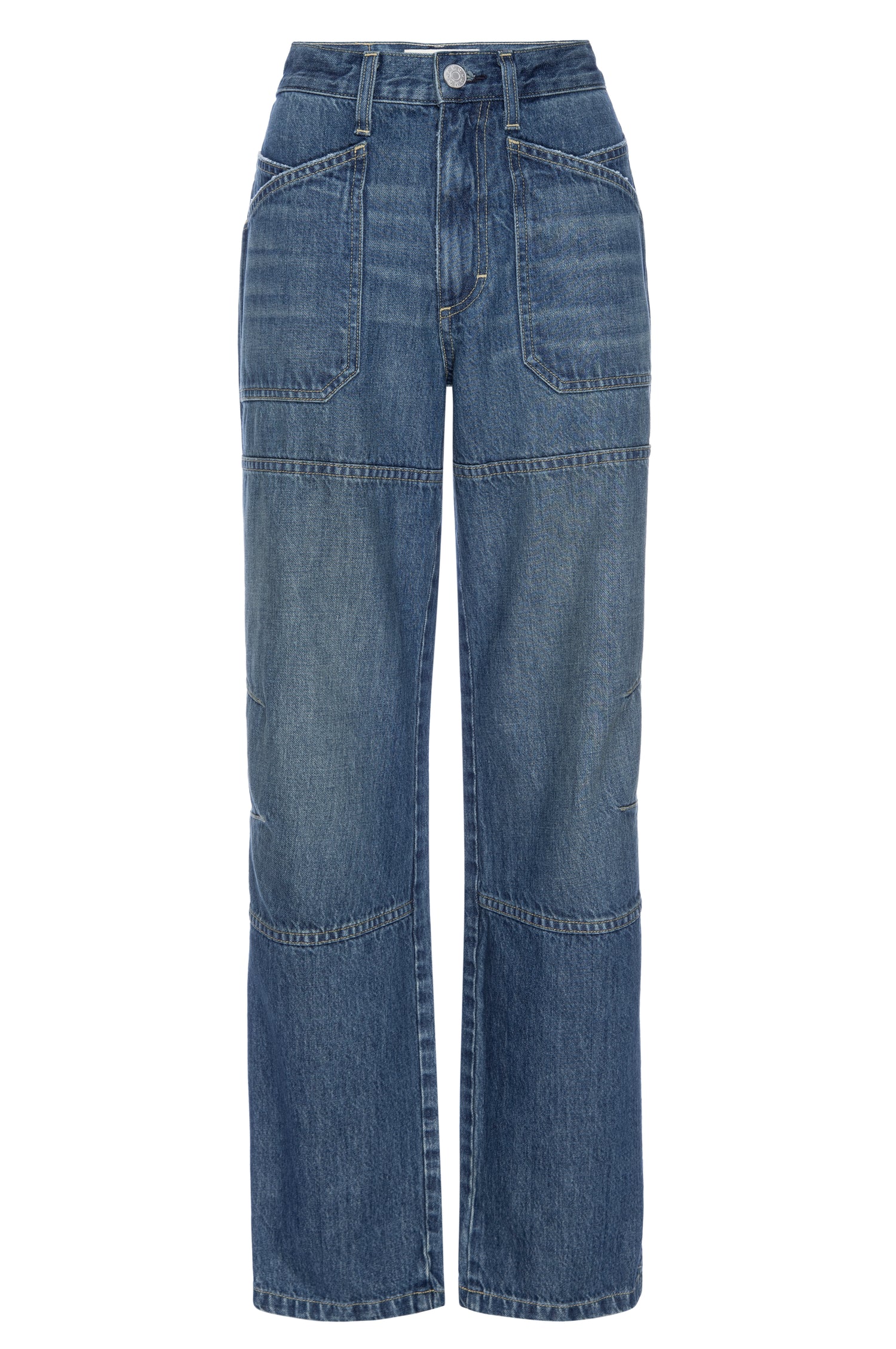 AMO Denim Doris Utility Pant in Tease