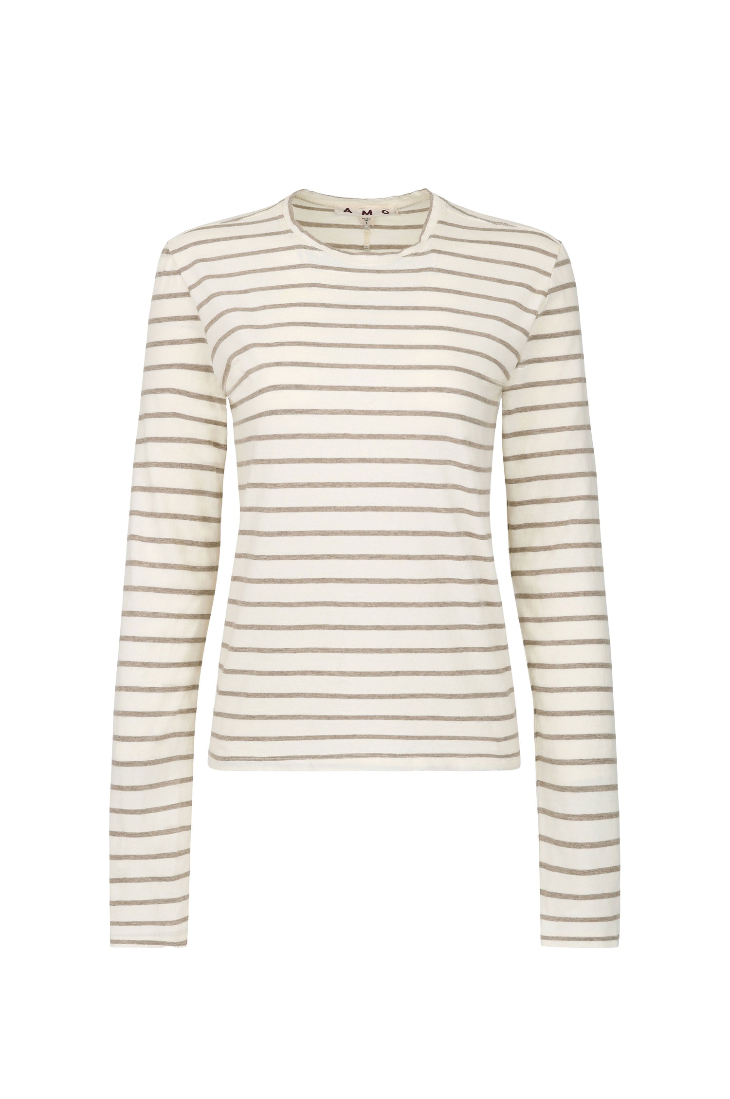 AMO Denim | Drew Long  Sleeve in Natural/Haze