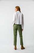 AMO Denim Easy Army Trouser Cord in Tea Leaf