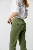 AMO Denim Easy Army Trouser Cord in Tea Leaf