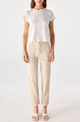 AMO Denim | Easy Army Trouser in Dove