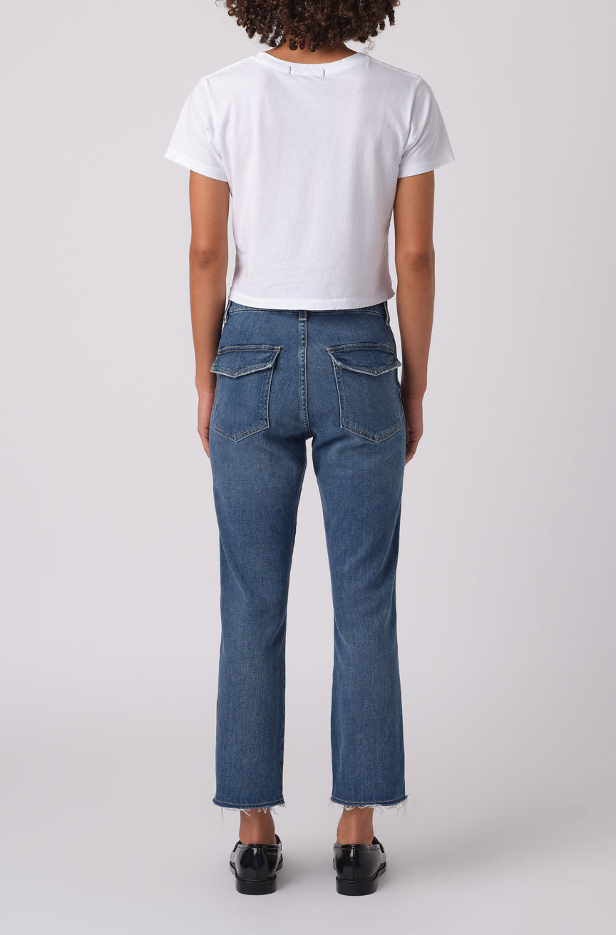 AMO Denim Easy Army Trouser in Graceful