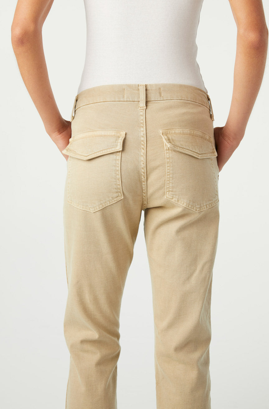 AMO Denim Easy Army Trouser in Khaki