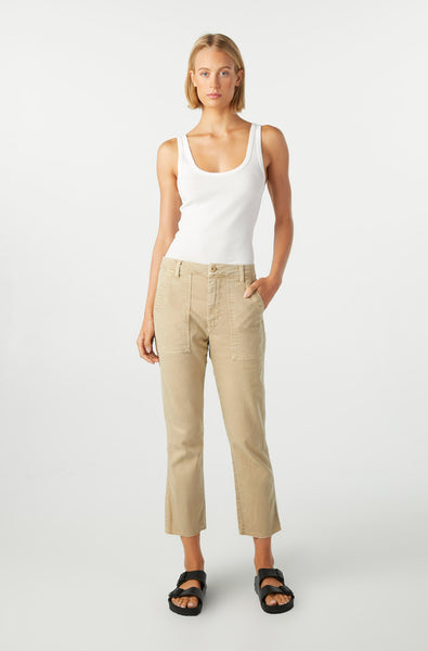 White on sale army trousers