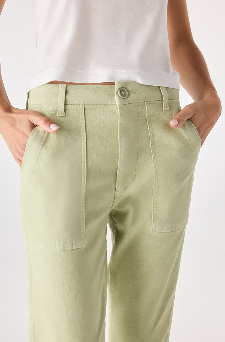 AMO Denim | Easy Army Trouser in Thistle – A M O
