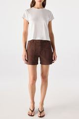 AMO Denim | Easy Army Short in Bittersweet