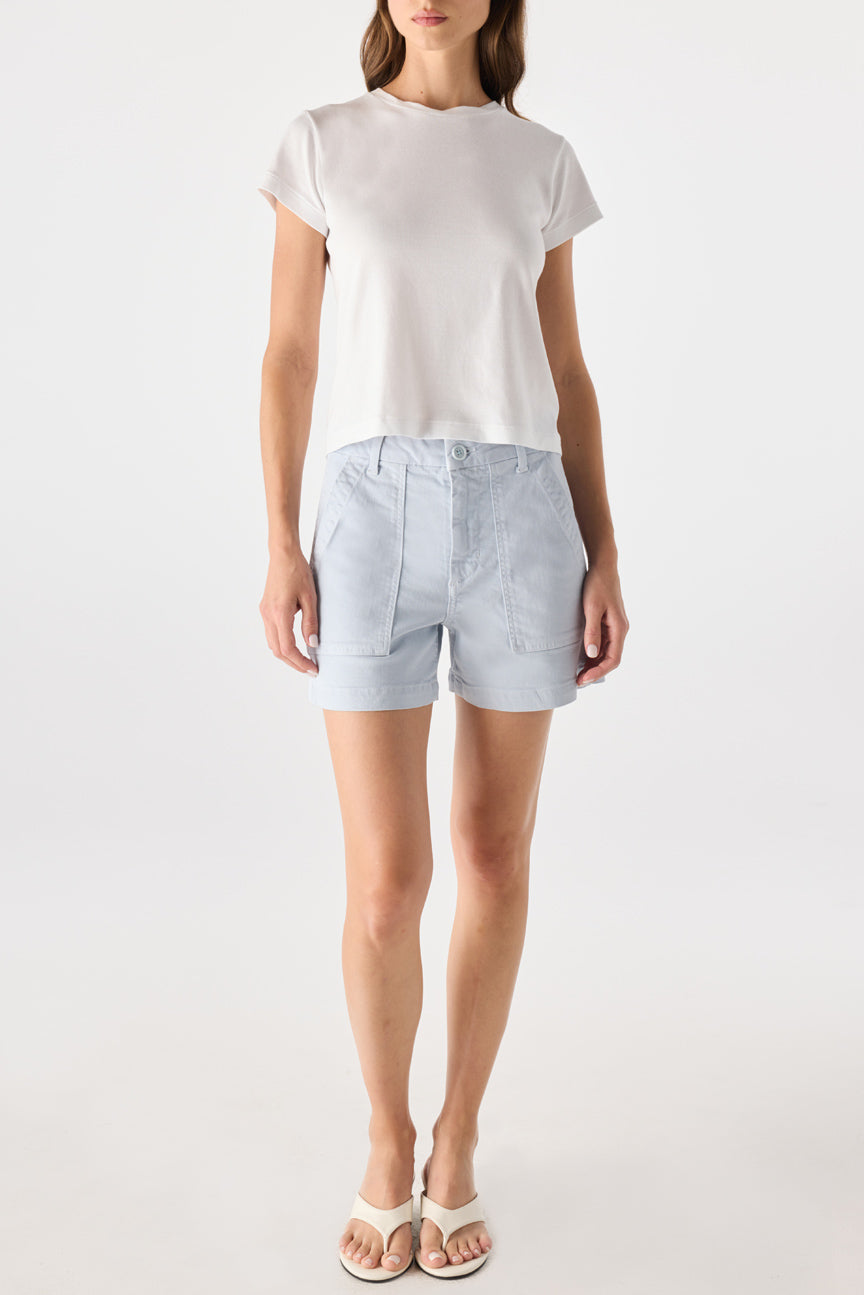 AMO Denim | Easy Army Short in Ripple
