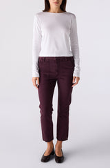 AMO Denim | Easy Army Trouser in Mulberry