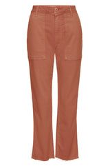AMO Denim | Easy Army Trouser in Terracotta