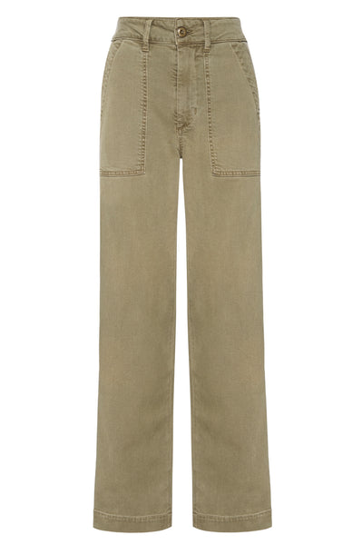 AMO Denim | Easy Army Slouch in Thyme – A M O