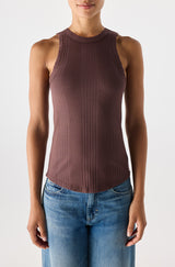 AMO Denim | Vera Tank in Bittersweet