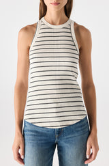 AMO Denim | Vera Tank in Natural/Black