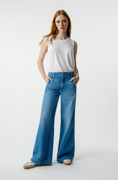 Qoo10 - Women Fashion Straight Leg Pants Strech Trousers Ladies Flared  Trouser... : Women's Clothing