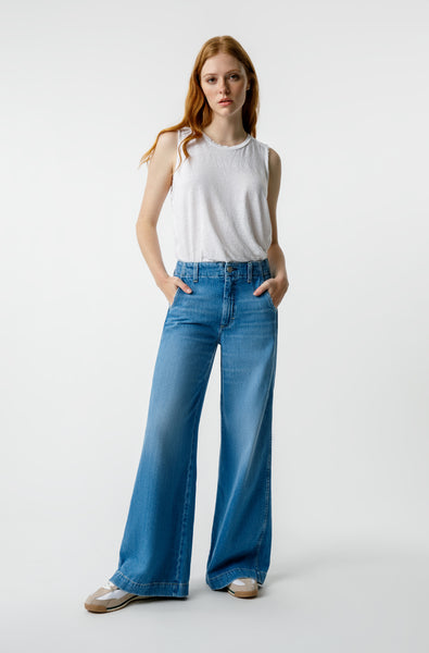 Highly Desirable Light Trouser Leg Jean | Shop Now at Pseudio! | PSEUDIO