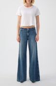 AMO Denim | Edith Trouser in Romance