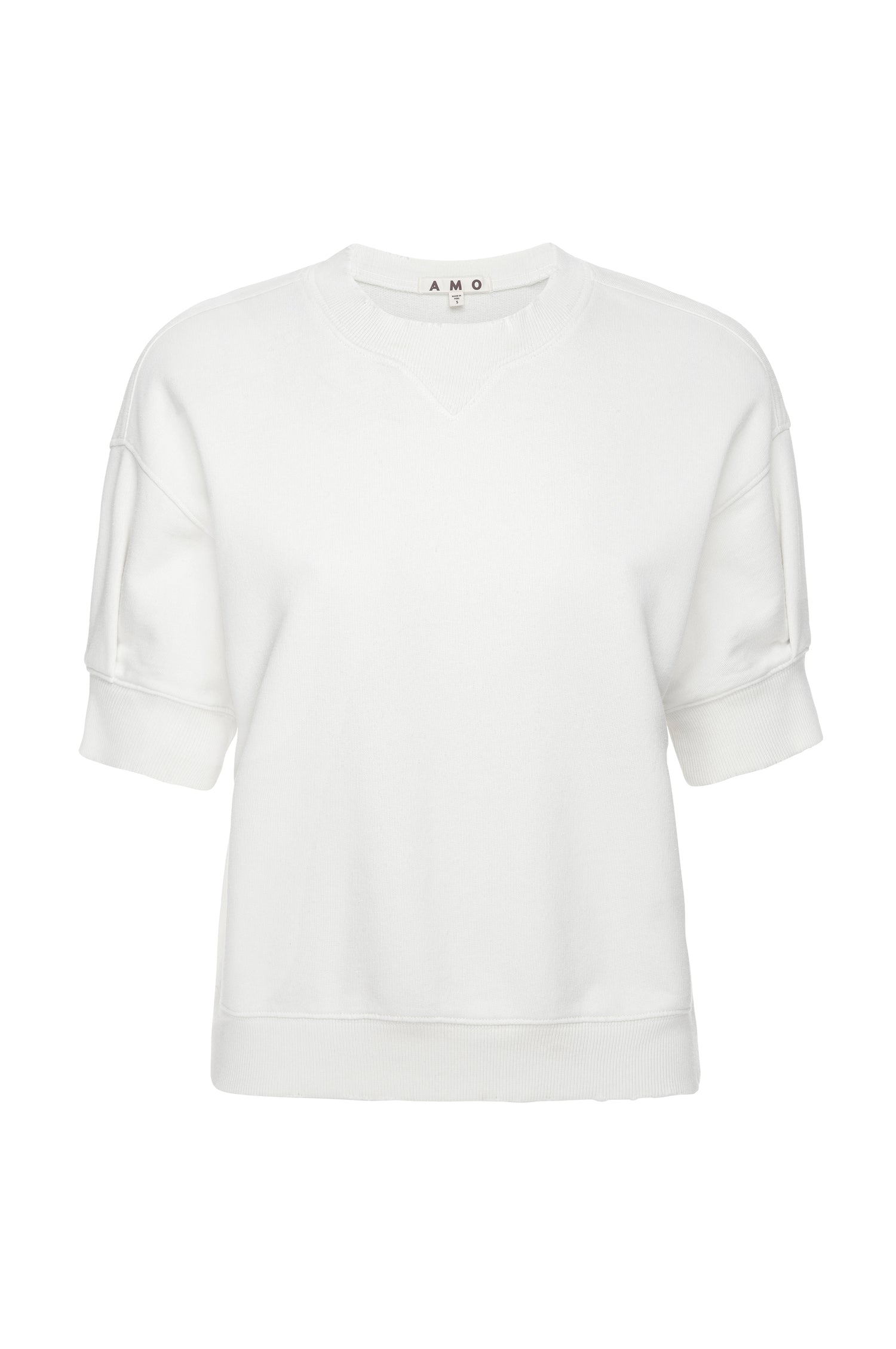 AMO Denim | Eileen Sweatshirt in Eggshell