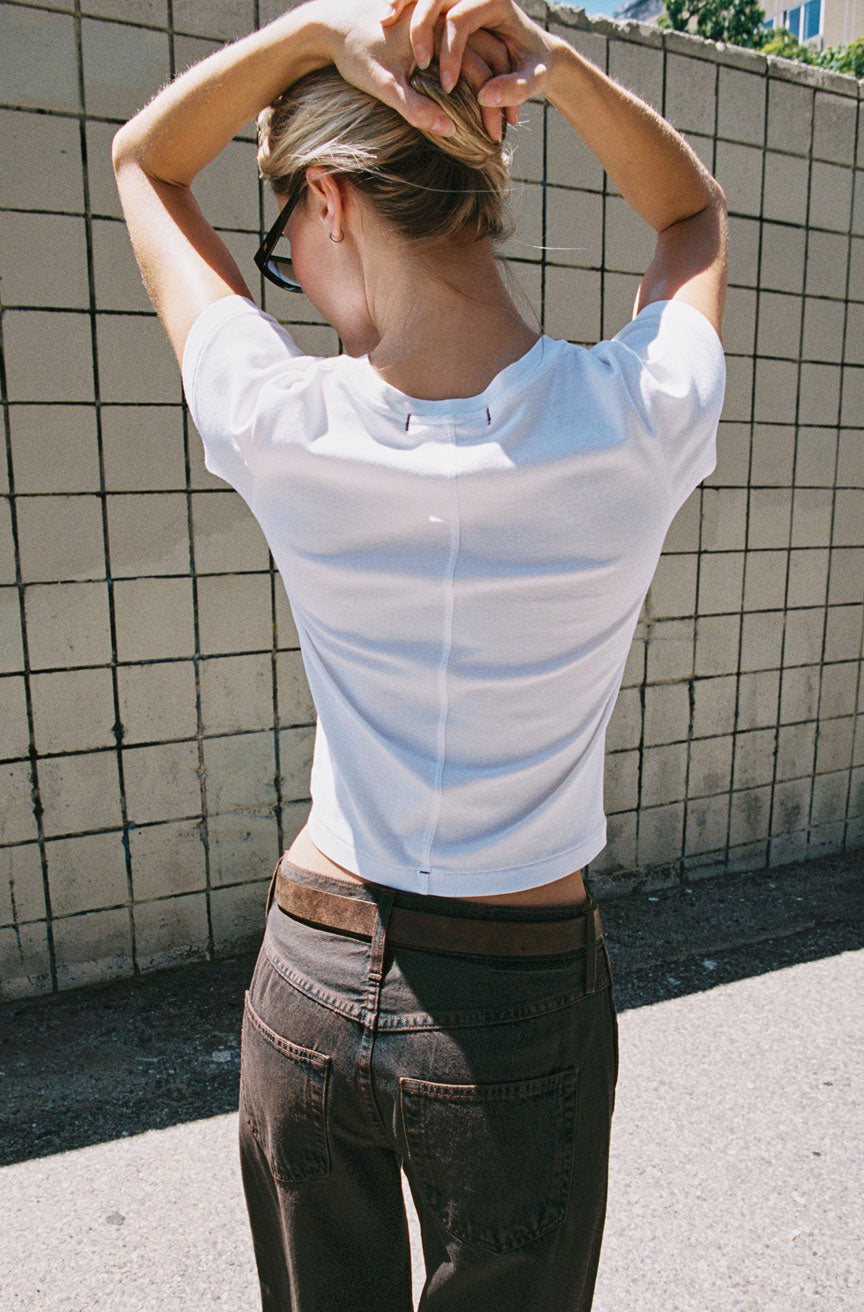 AMO Denim | Jade Tee in White
