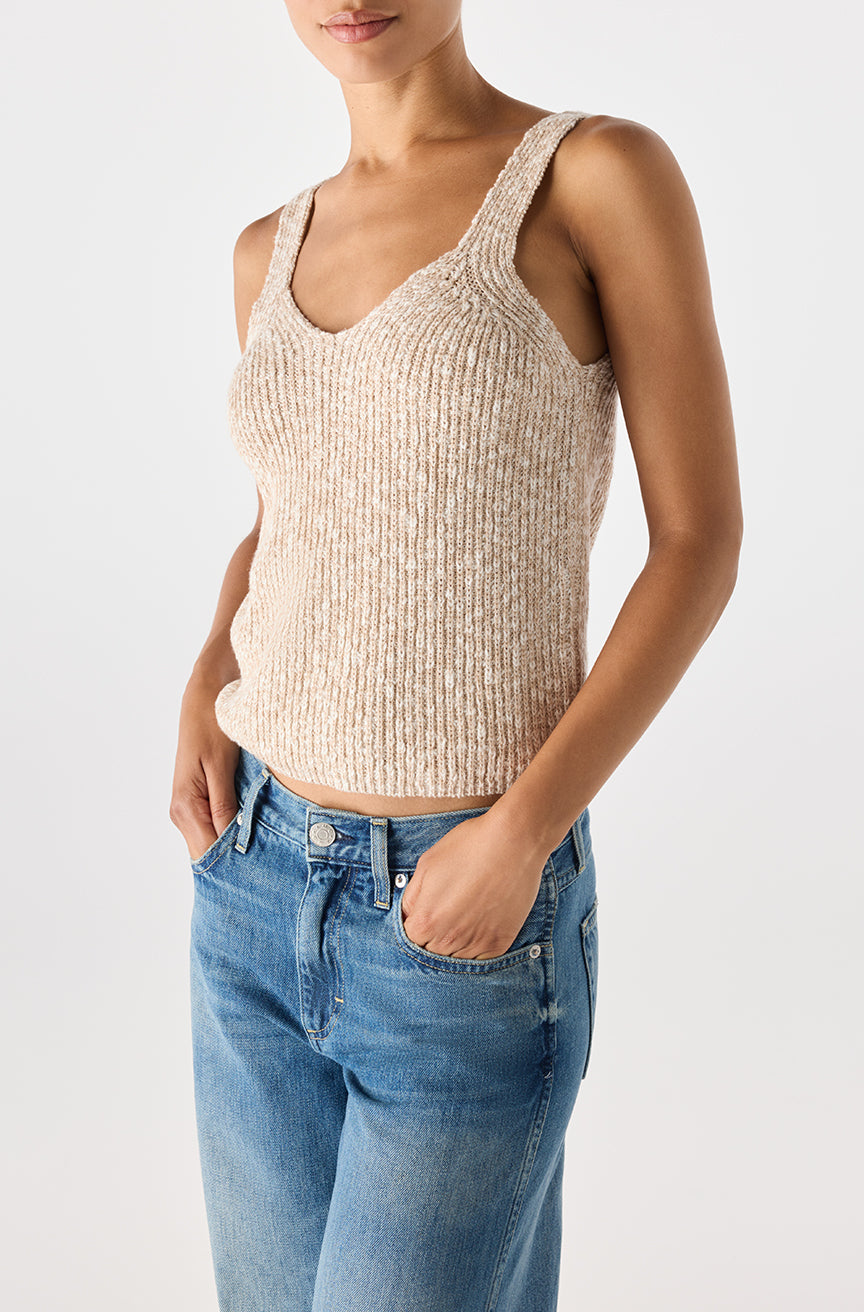 AMO Denim | Romy Sweater in Dove