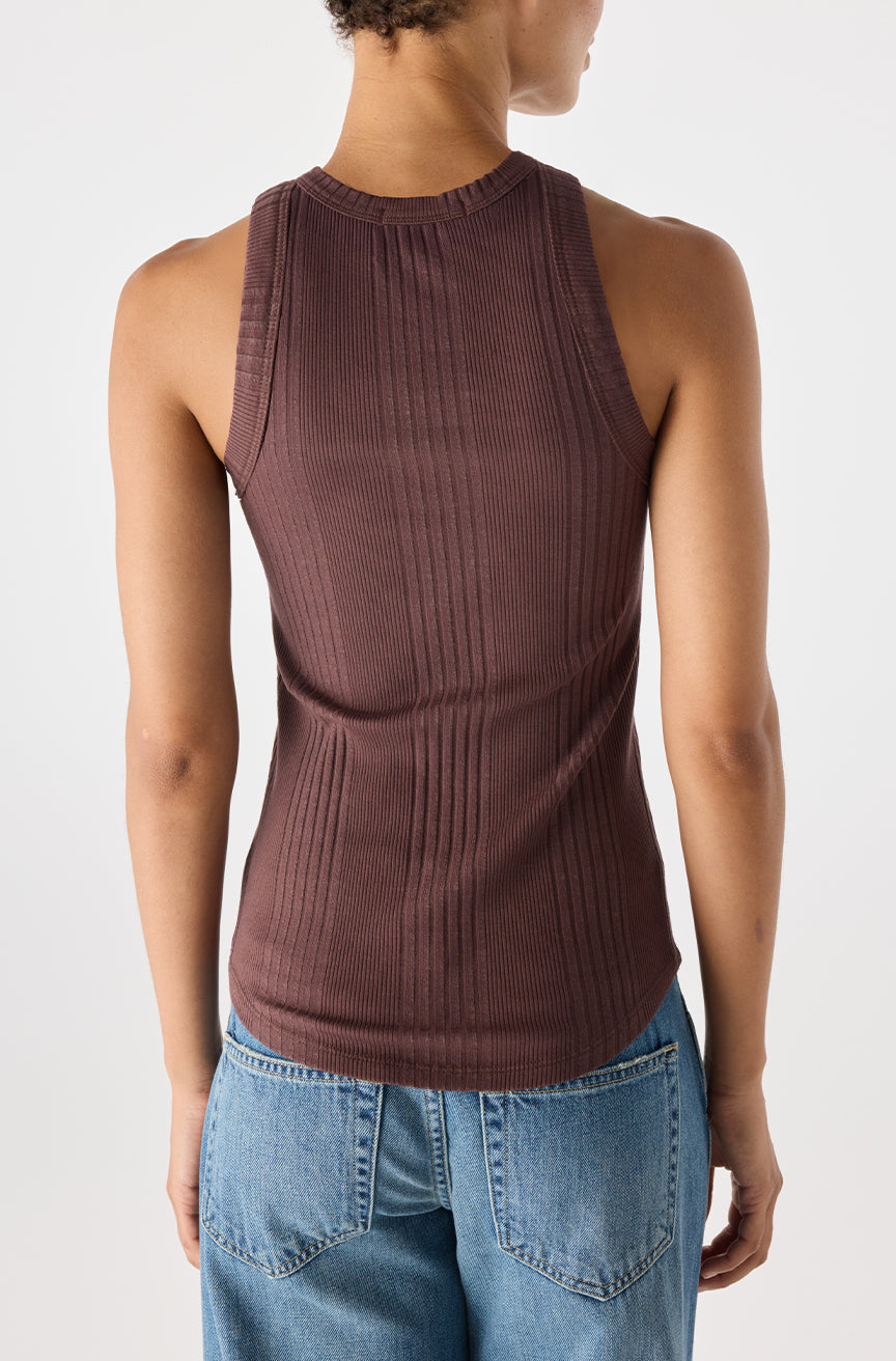 AMO Denim | Vera Tank in Bittersweet