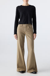 AMO Denim | Faith Flare in Sand