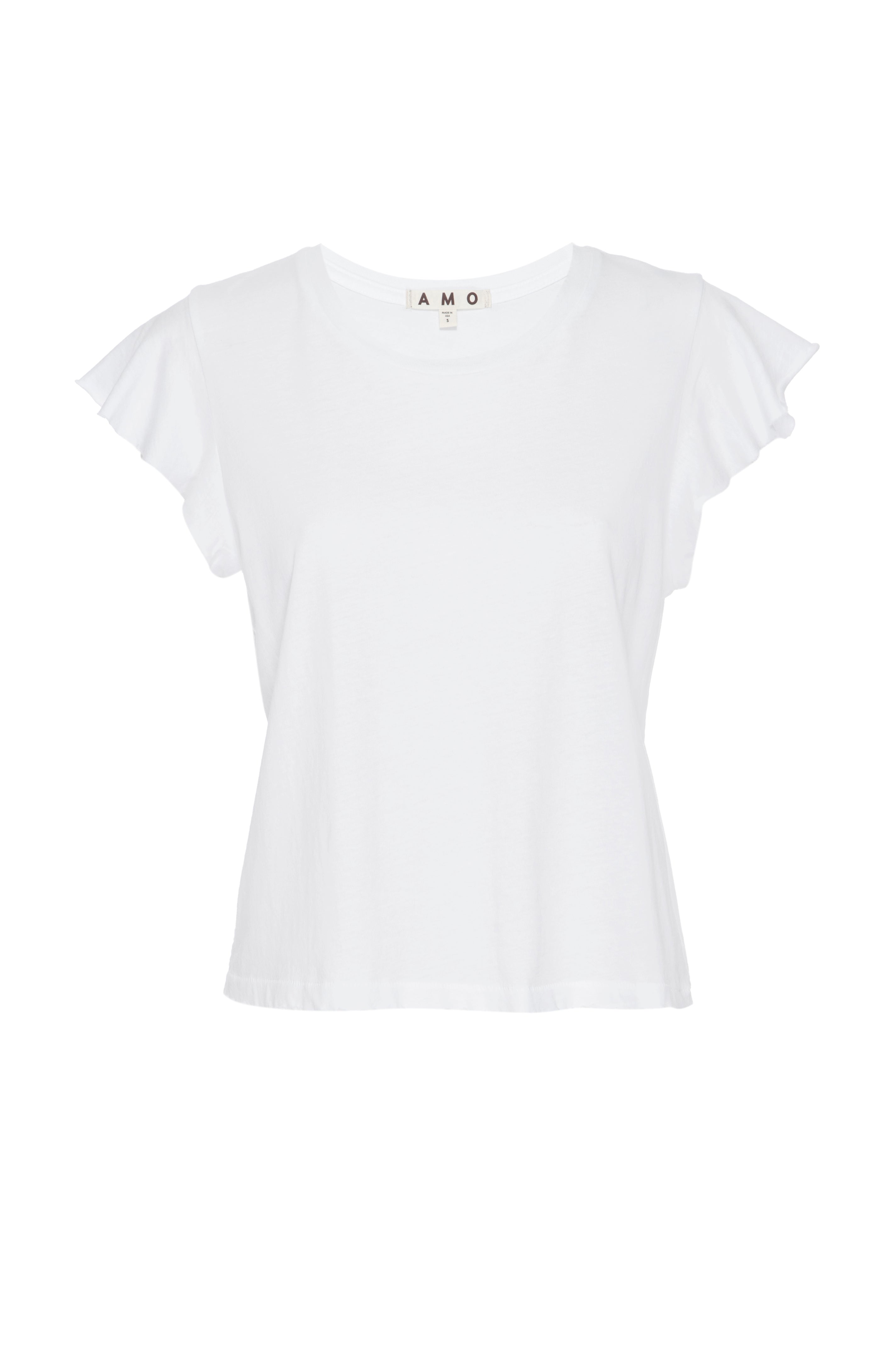 Flutter Tee  White