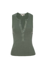 AMO Denim | Frances Tank in Kelp