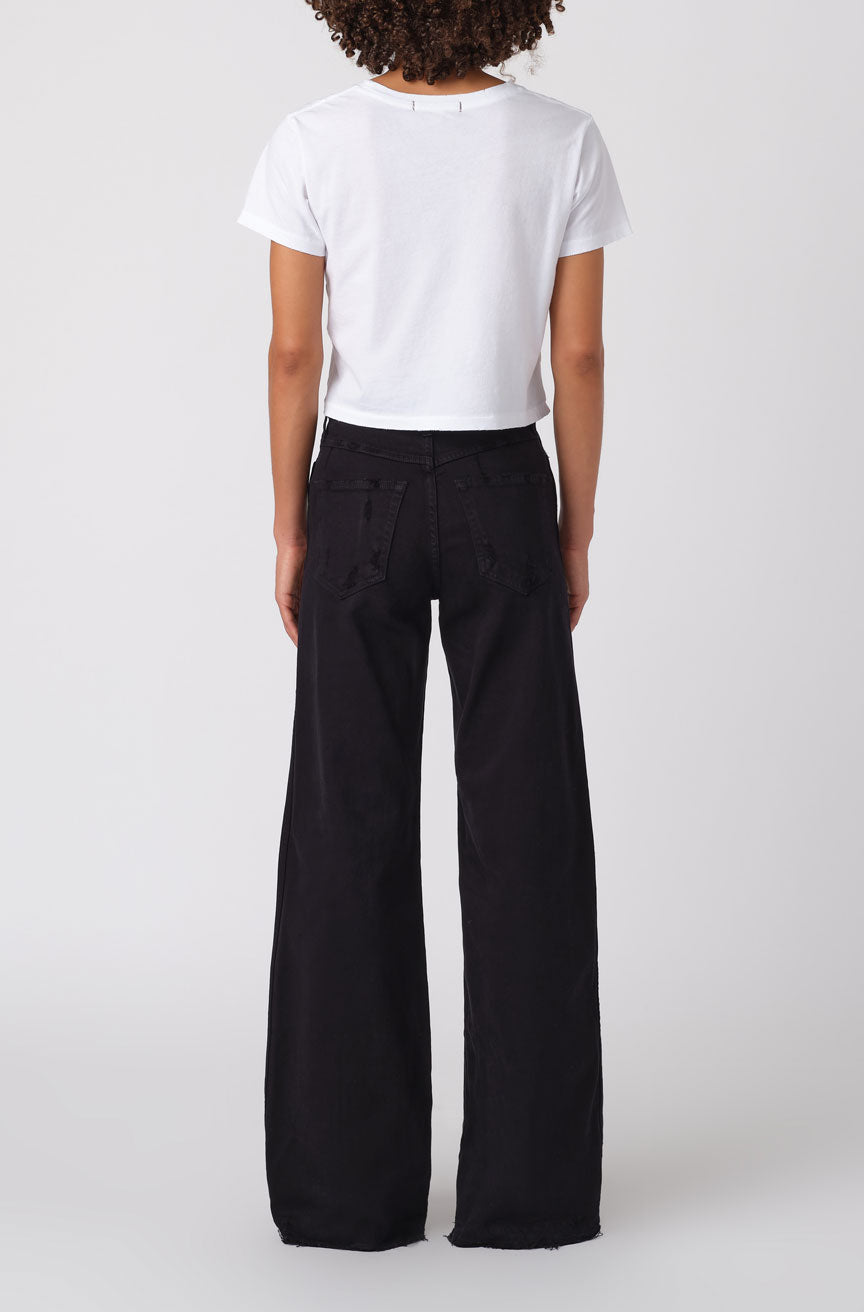 AMO Denim Frida in Black Oak