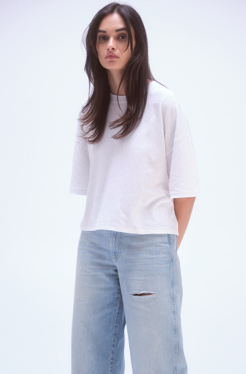 AMO Denim | Adore Tee in White