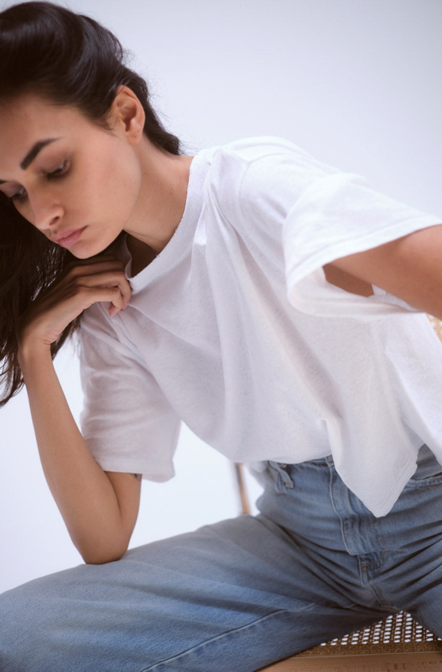 AMO Denim | Adore Tee in White