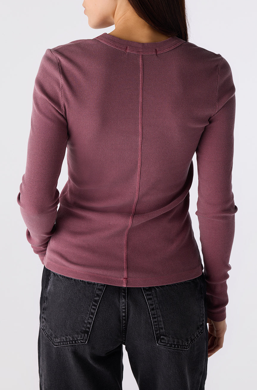 AMO Denim | Nico Long Sleeve in Bloom