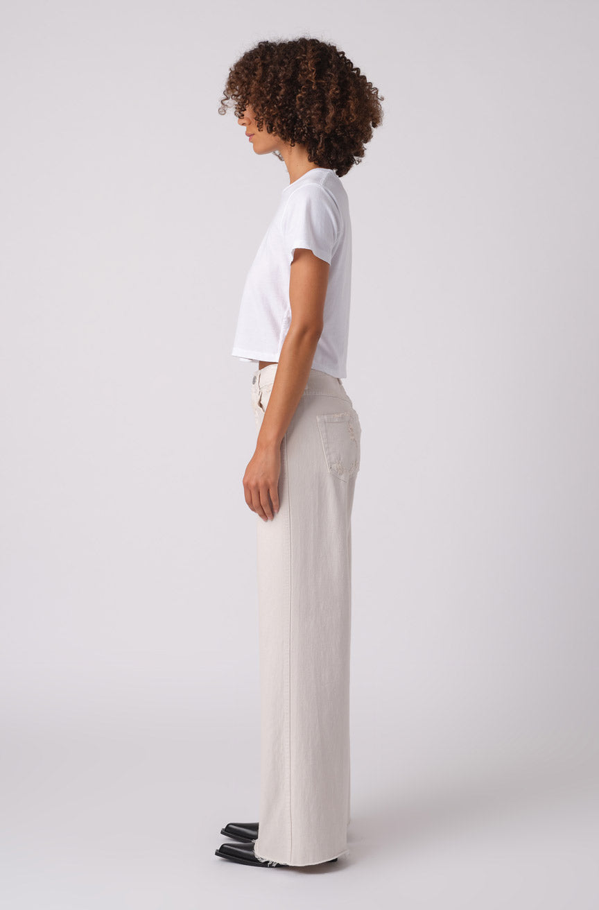AMO Denim Frida in White Oak