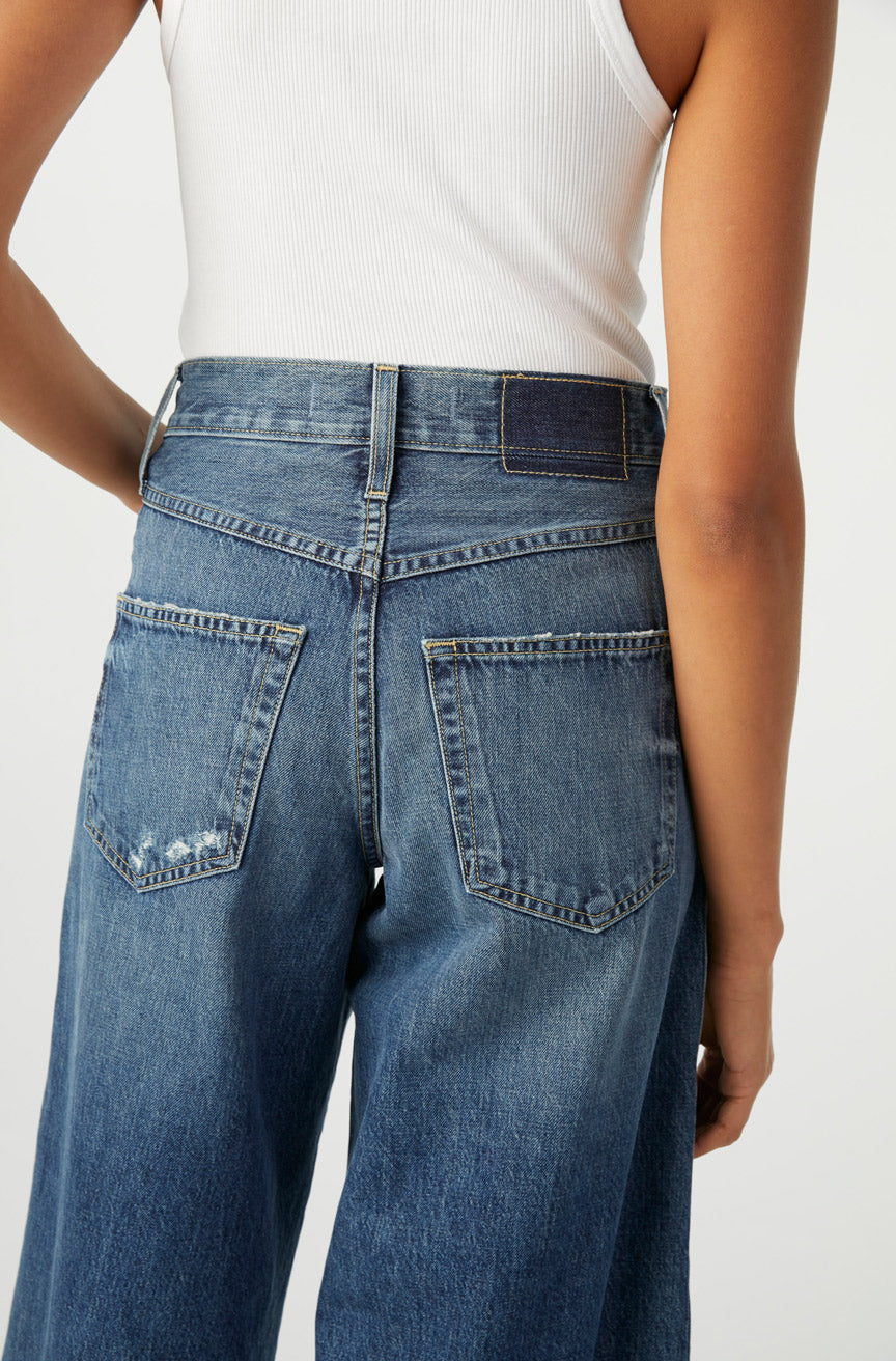 AMO Denim Gabriela Culotte in Rodeo